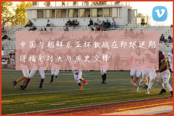 中国与朝鲜东亚杯激战在即球迷期待精彩对决与历史交锋